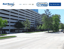 Tablet Screenshot of easttexasprecast.com